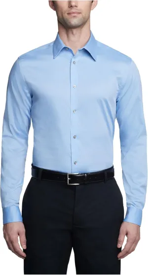 Calvin Klein Dress Shirts Slim Fit Non Iron Solid