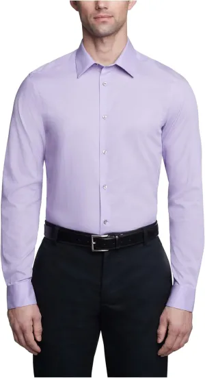 Calvin Klein Dress Shirts Slim Fit Non Iron Solid