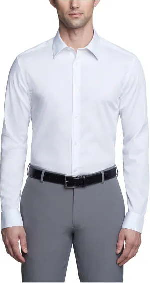 Calvin Klein Dress Shirts Slim Fit Non Iron Solid