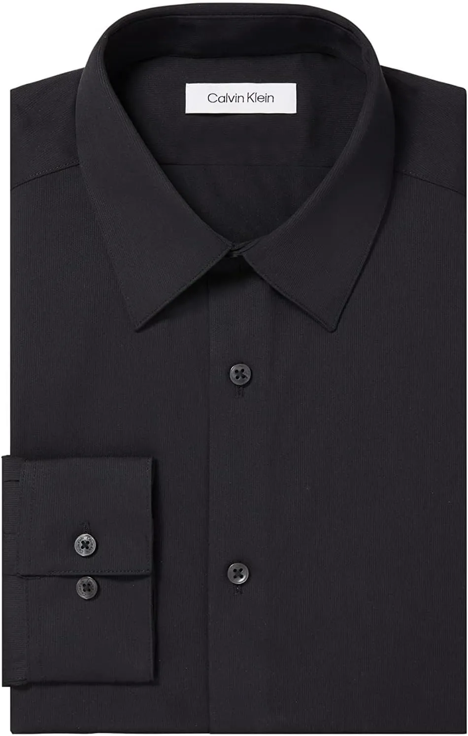 Calvin Klein Dress Shirts Slim Fit Non Iron Solid