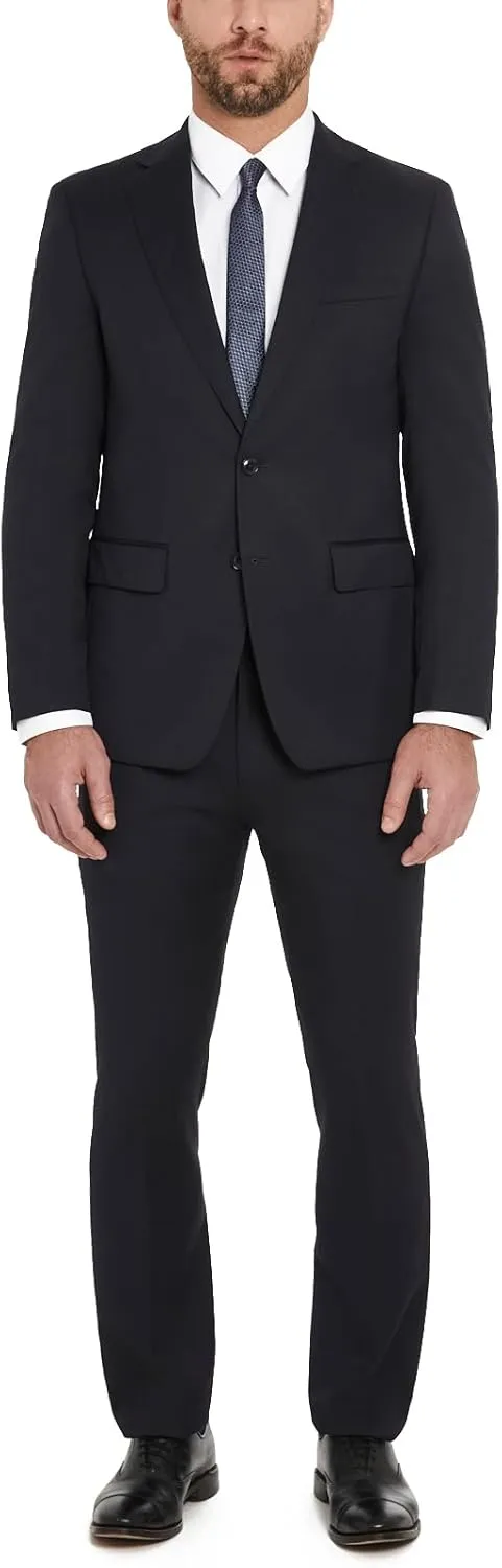 Calvin Klein Slim Fit Performance Wool Stylish & Comfortable Formal Suit for Men