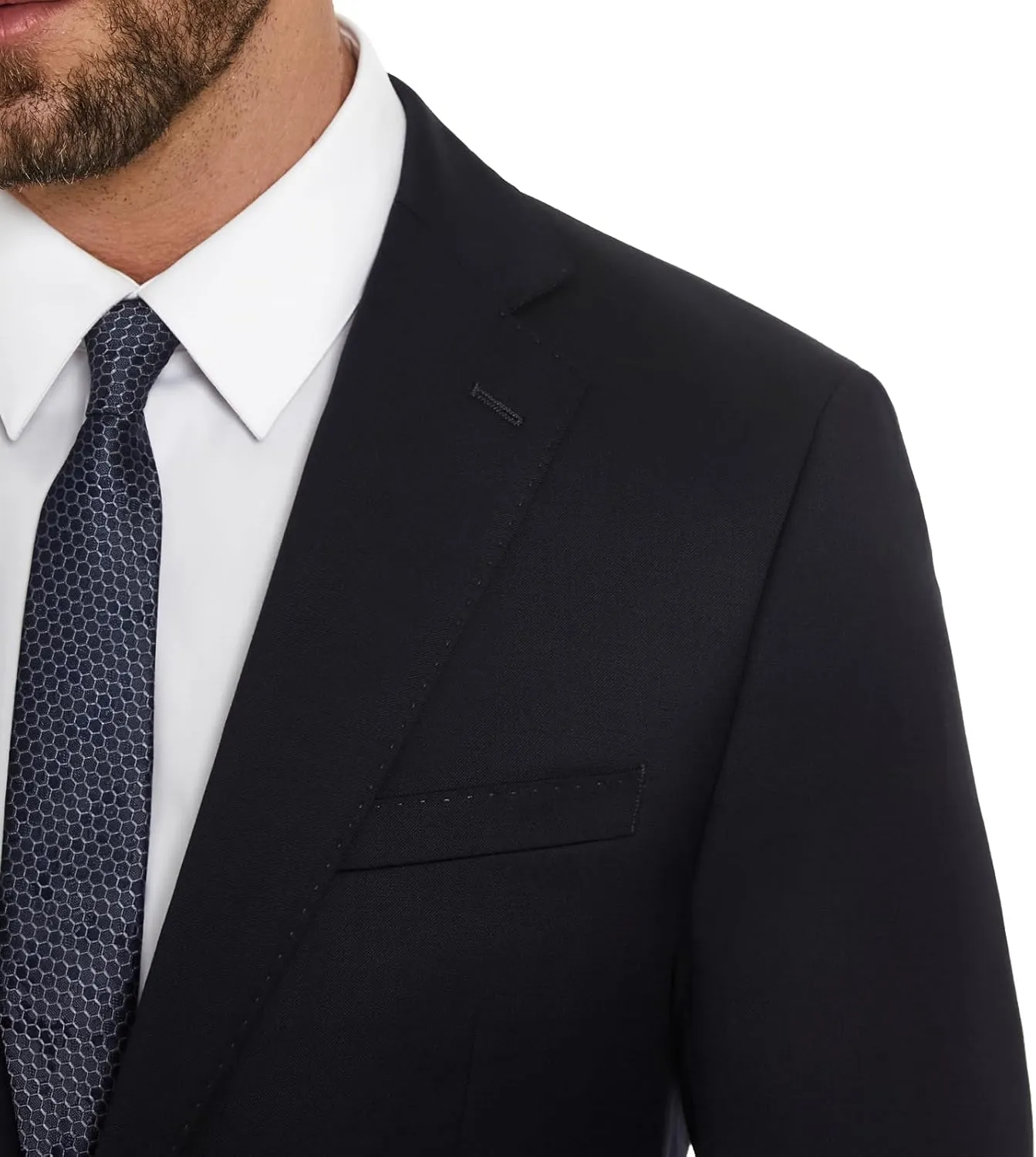 Calvin Klein Slim Fit Performance Wool Stylish & Comfortable Formal Suit for Men