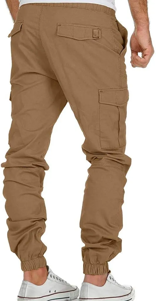 Cargo Sweatpants for Men Mens Lounge Pants Yoga Sweatpants Athletic Lounge Pants Loose Drawstring Casual Jersey Pants