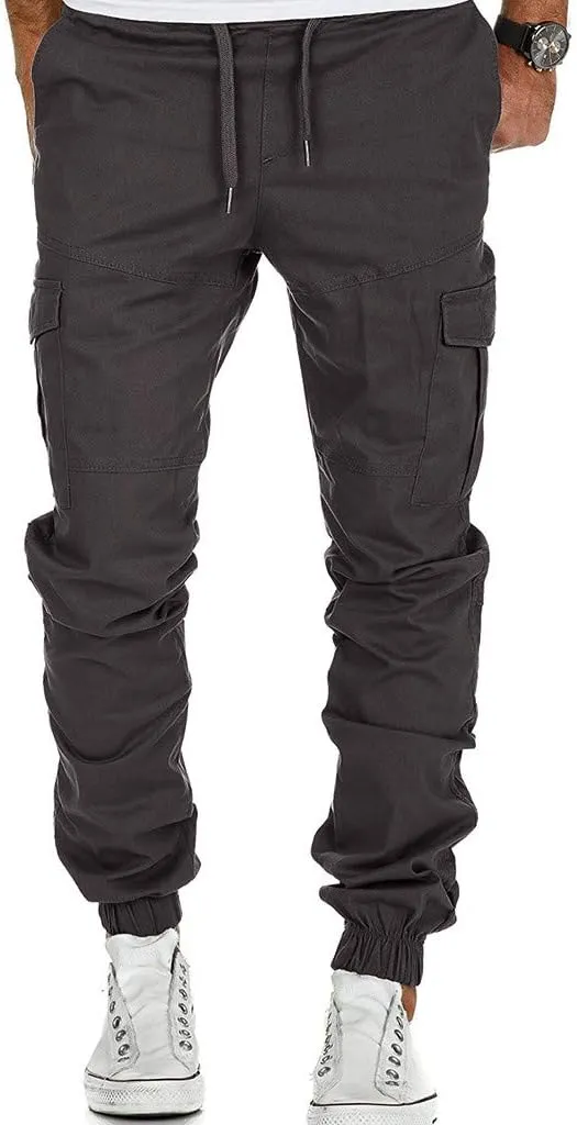 Cargo Sweatpants for Men Mens Lounge Pants Yoga Sweatpants Athletic Lounge Pants Loose Drawstring Casual Jersey Pants