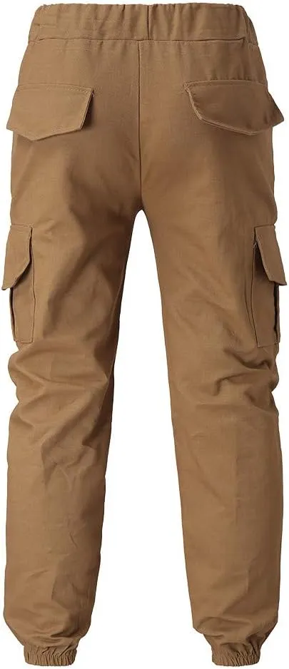 Cargo Sweatpants for Men Mens Lounge Pants Yoga Sweatpants Athletic Lounge Pants Loose Drawstring Casual Jersey Pants