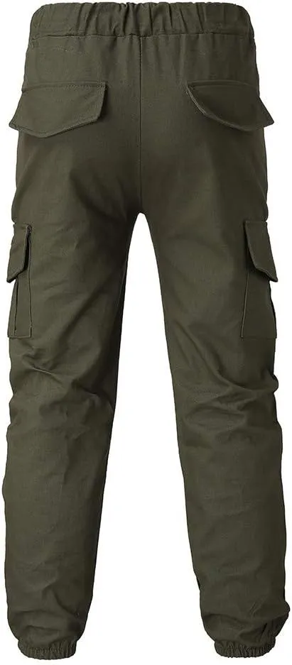 Cargo Sweatpants for Men Mens Lounge Pants Yoga Sweatpants Athletic Lounge Pants Loose Drawstring Casual Jersey Pants