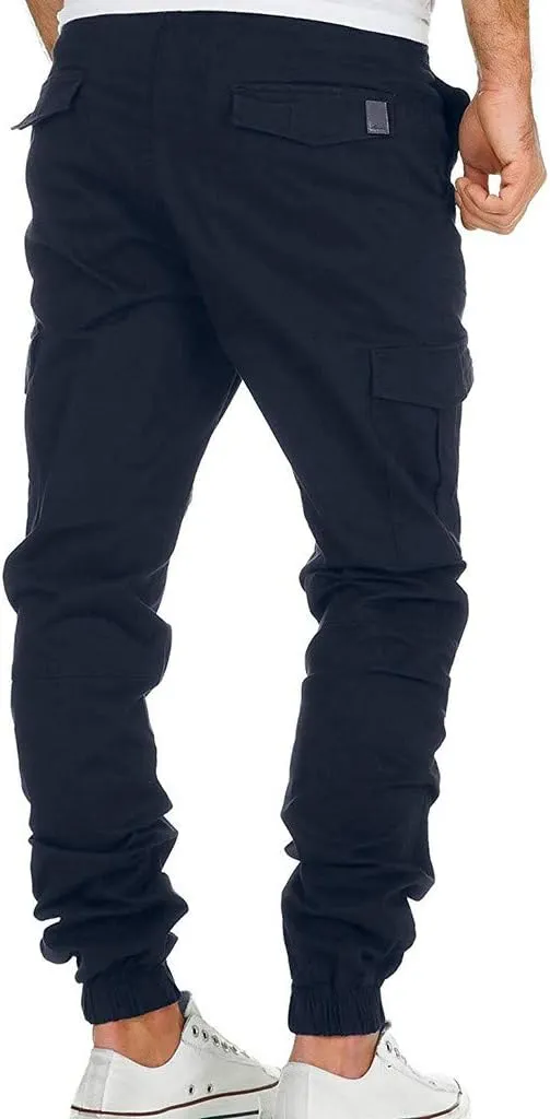 Cargo Sweatpants for Men Mens Lounge Pants Yoga Sweatpants Athletic Lounge Pants Loose Drawstring Casual Jersey Pants