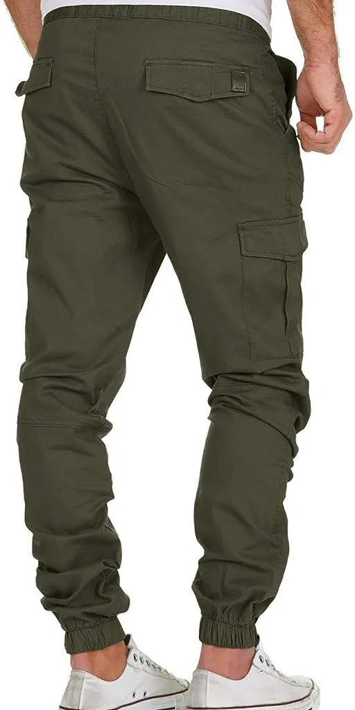 Cargo Sweatpants for Men Mens Lounge Pants Yoga Sweatpants Athletic Lounge Pants Loose Drawstring Casual Jersey Pants