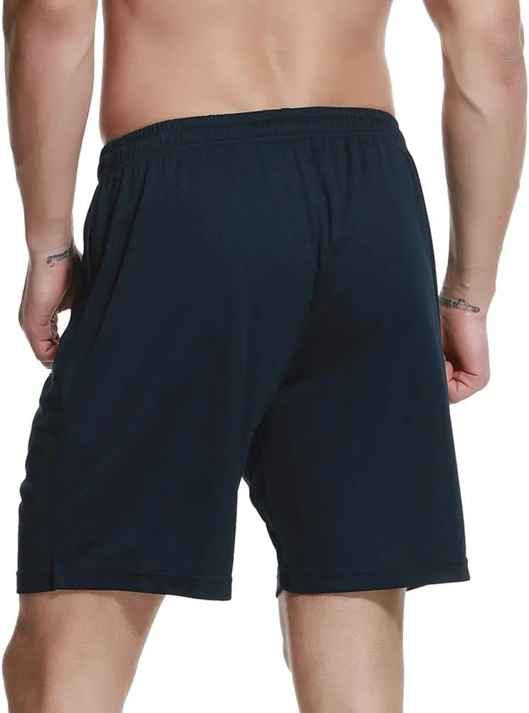 CENFOR Men's 7" Athletic Workout Shorts with Pockets Drawstring Quick Dry Breathable Active Training Shorts