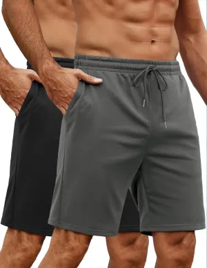 COOFANDY Mens Athletic Shorts Loose-fit Training Shorts Relaxed Fit Gym Shorts