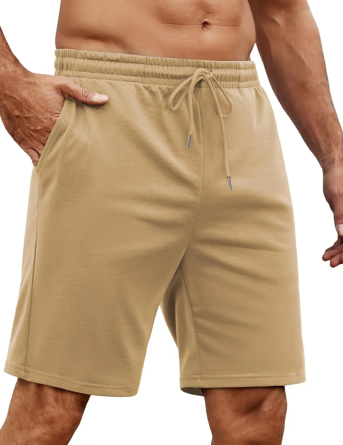 COOFANDY Mens Athletic Shorts Loose-fit Training Shorts Relaxed Fit Gym Shorts