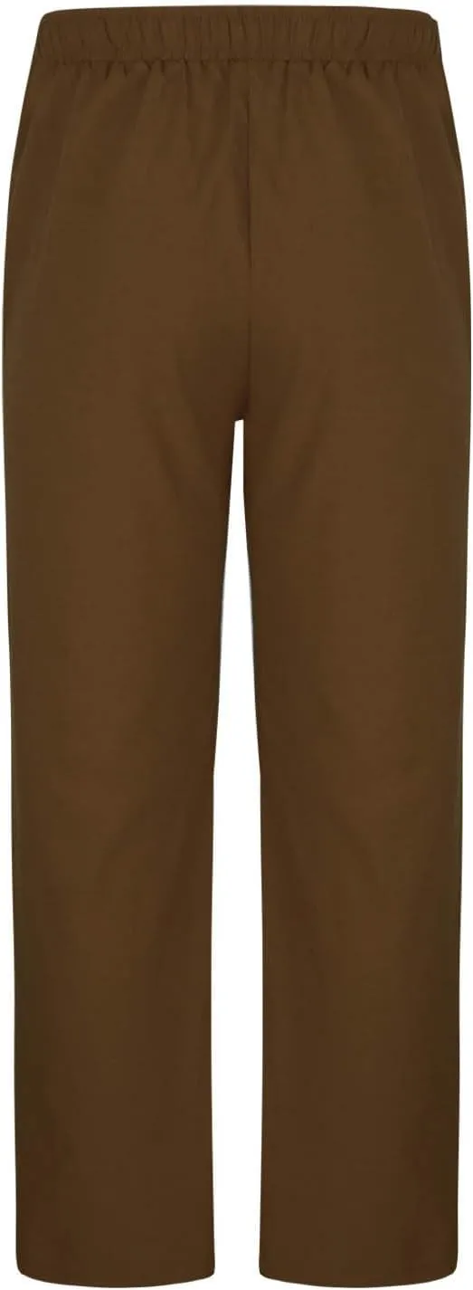 Cotton Linen Trousers for Men Trendy Elastic Drawstring Waist Pants Solid Casual Pant Summer Beach Vacation Clothing