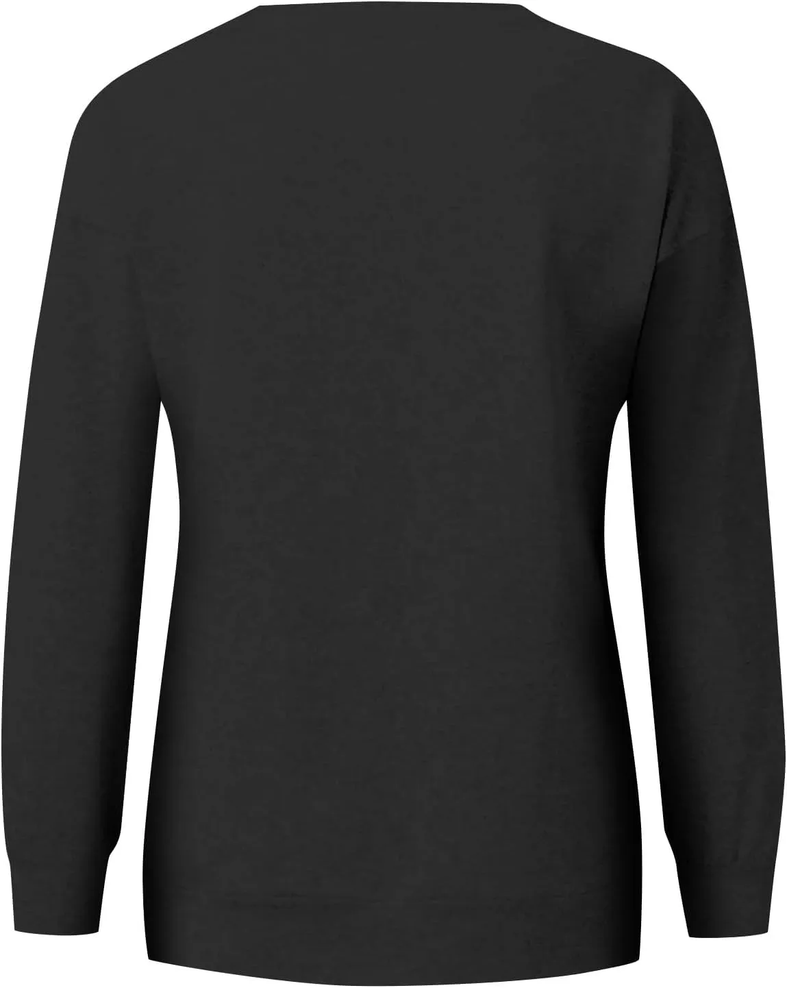 Crewneck Sweatshirt For Women,Womens Fall Long Sleeve Tops Casual Kangaroo Pocket Hoodies Loose Fit Sport Pullover