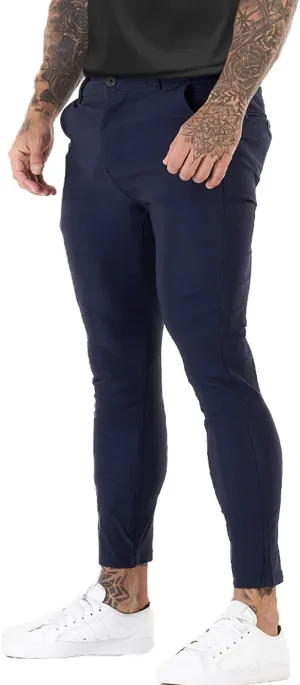 GINGTTO Mens Dress Pants Slim Fit Chino Pants for Men Formal