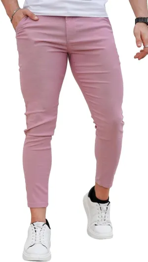 GINGTTO Mens Dress Pants Slim Fit Chino Pants for Men Formal