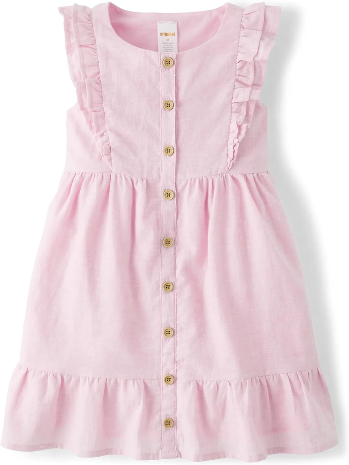 Gymboree,and Toddler Sleeveless Dresses,Simple Pink,8