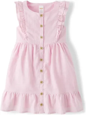 Gymboree,and Toddler Sleeveless Dresses,Simple Pink,8