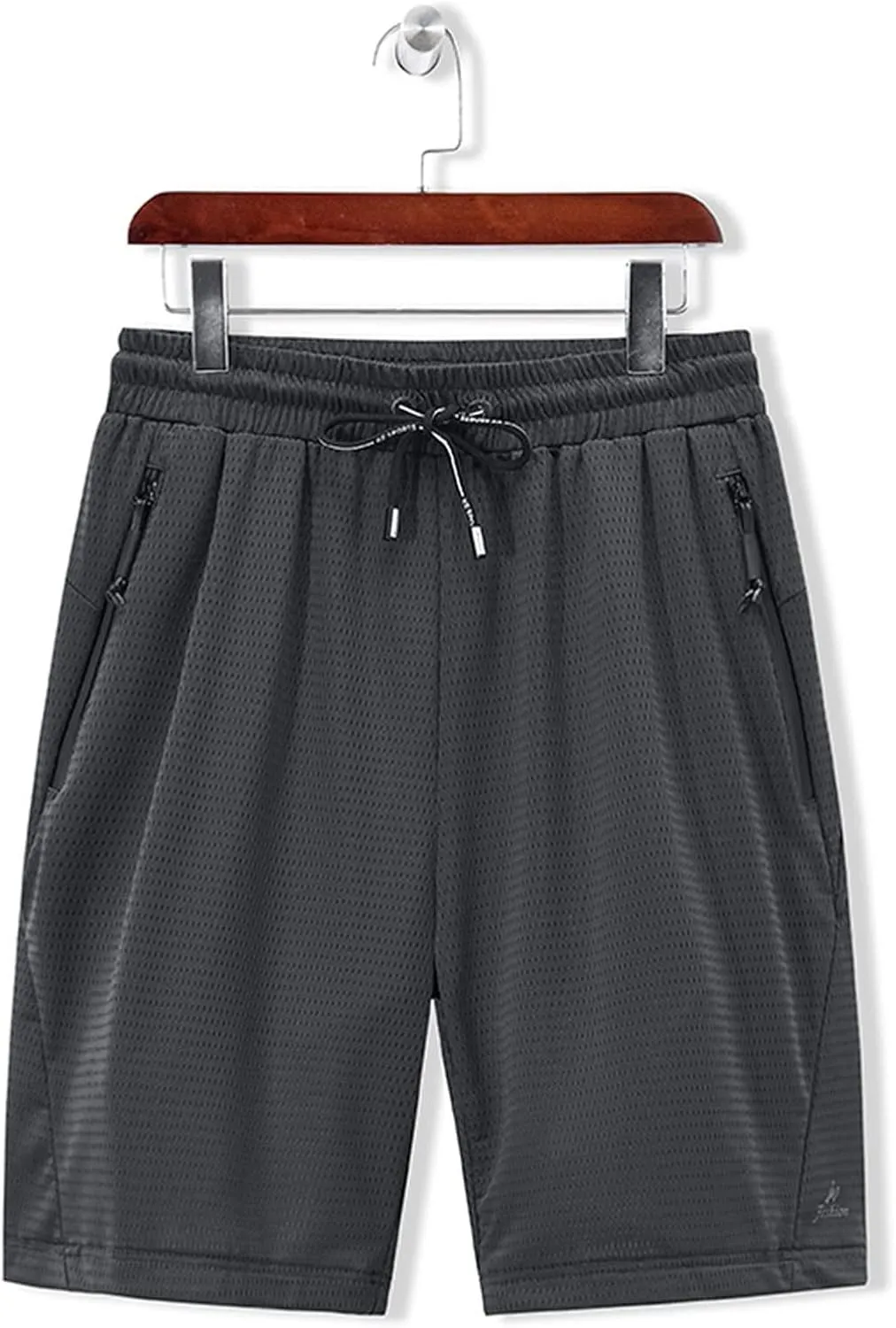 Lastesso Men's Athletic Shorts Mesh Quick Dry Workout Shorts Breathable Lightweight Drawstring Training Shorts with Pockets