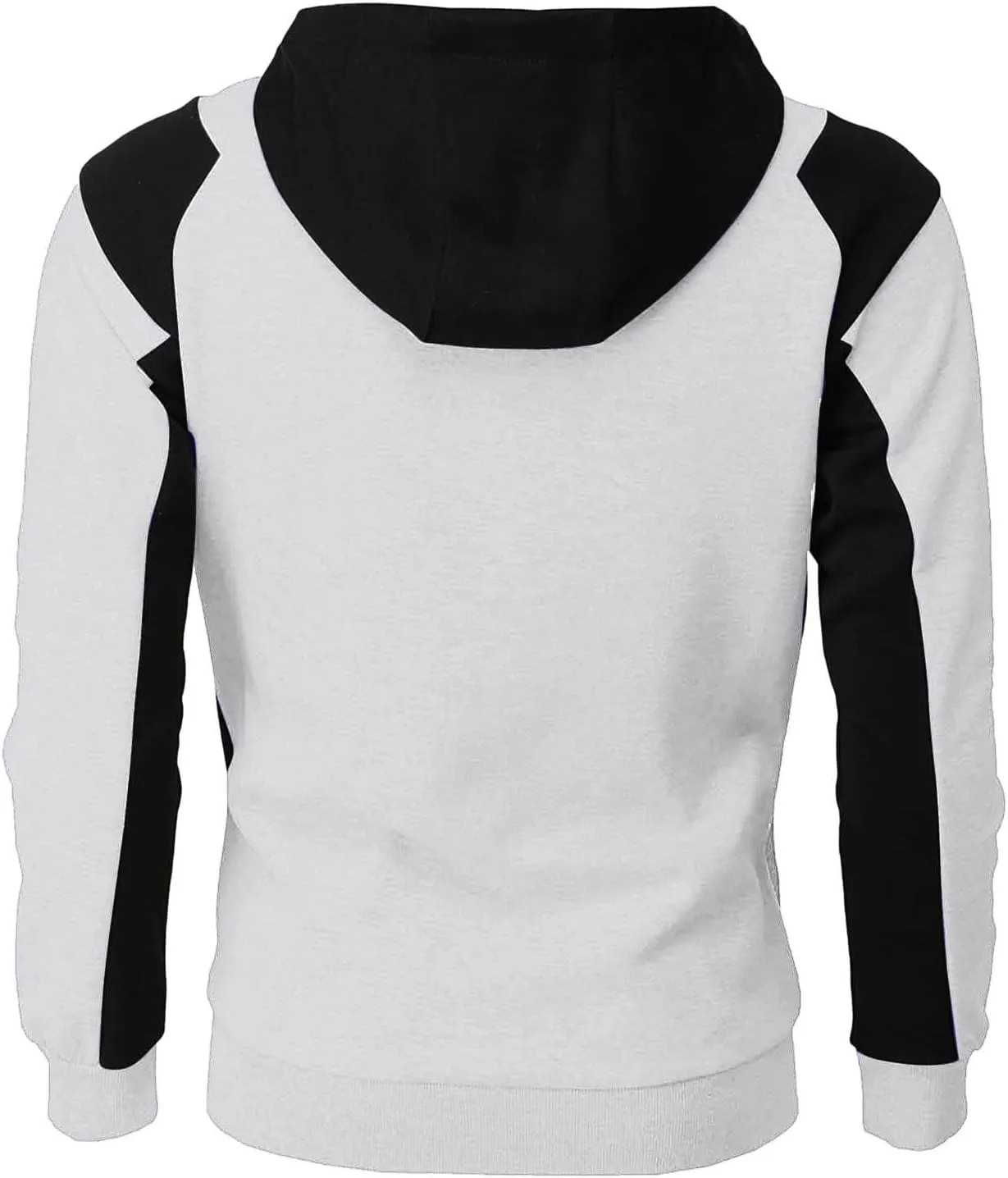 LCMTWX Men Hoodies And Winter Casual Loose Solid Hooded Sweater Top Men's Hooded Fleece Sweatshirt Zip Up Hoody Pullover &