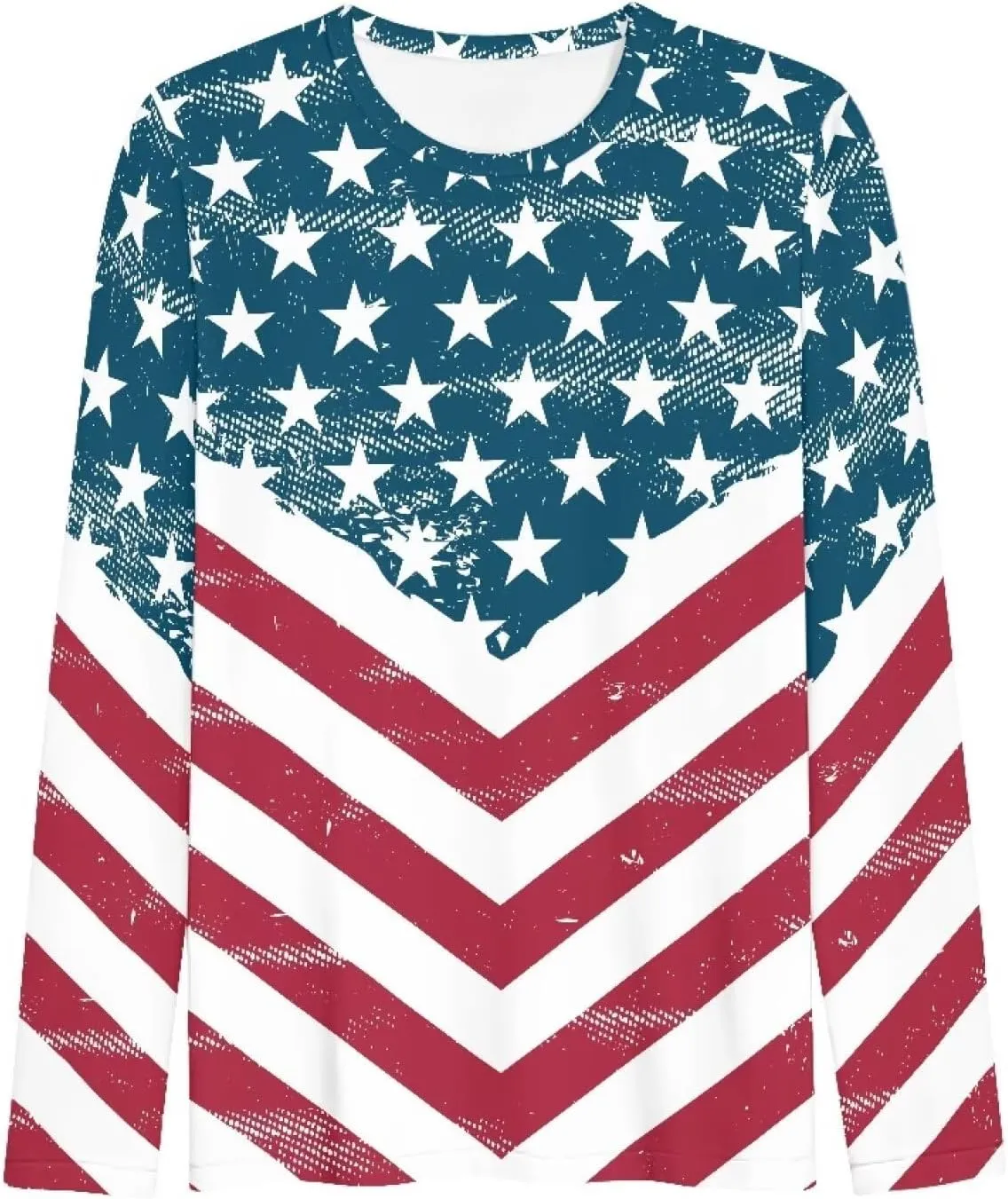 Long Sleeve Workout Shirts for Women Moisture Wicking Crewneck Athletic T-Shirts Running Outdoor Tops