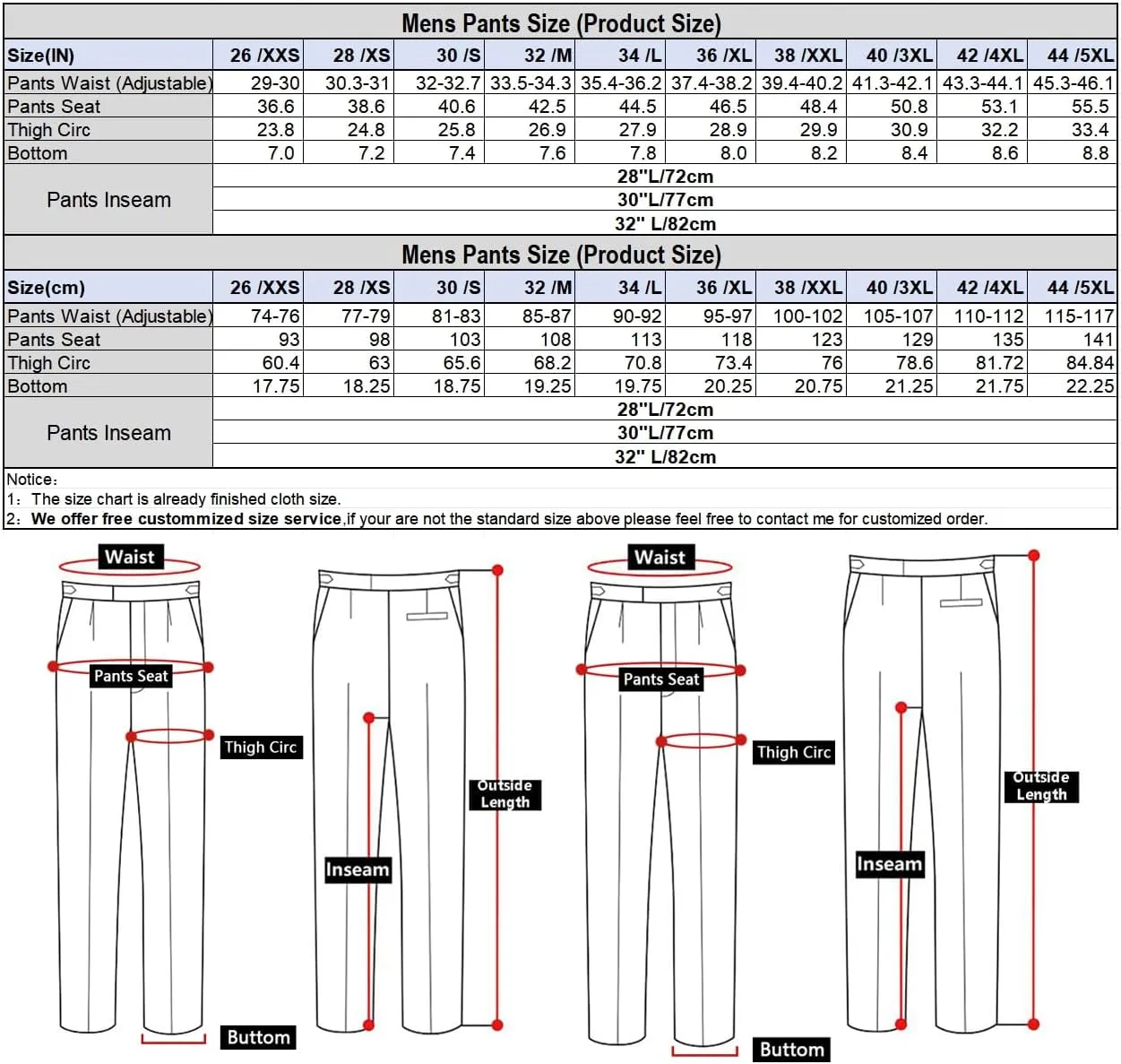 Men's Business Pants Versatile Italian Casual Straight Formal Classic Fit Dress Pants Trousers