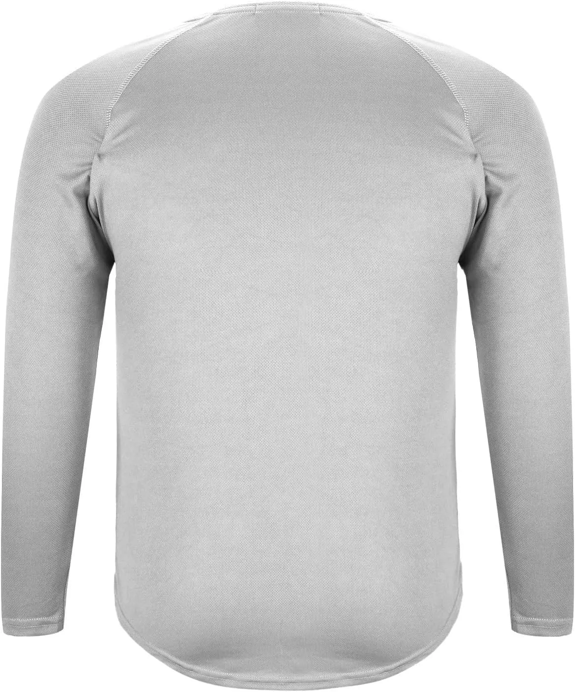 Mens Fishing Running Shirts Long Sleeve Soft Workout Shirts Moisture Wicking Sun Protection UV UPF 50 Tee T Shirts
