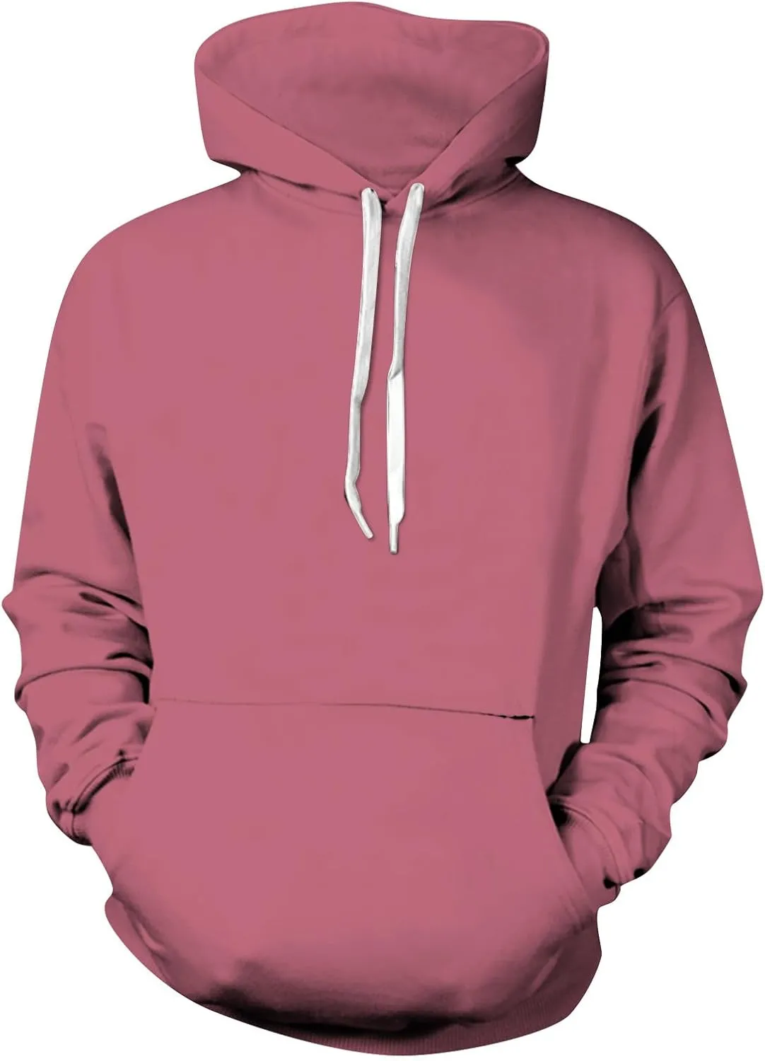 Men'S Hoodies,Big And Tall Plain Hoodie Sweatshirts Fashion Hooded Pullover Casual Long Sleeve Fall Top M-4Xl