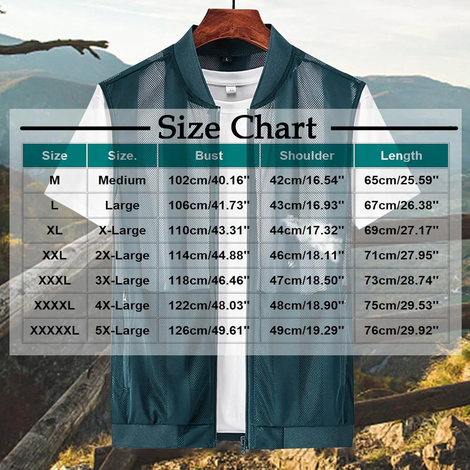 Men's Summer Casual Lightweight Breathable Mesh Cycling Travel Zip Open Front Vest Loose Sleeveless Cut Out Shirt Top