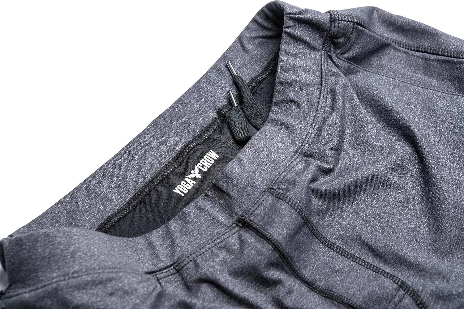 Men's Swerve Pocketless Yoga Training Shorts w/Non-Restrictive Inner Liner - 7" Inseam - Workout, Gym, Training, Run, Tennis