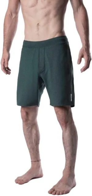 Men's Swerve Pocketless Yoga Training Shorts w/Non-Restrictive Inner Liner - 7" Inseam - Workout, Gym, Training, Run, Tennis