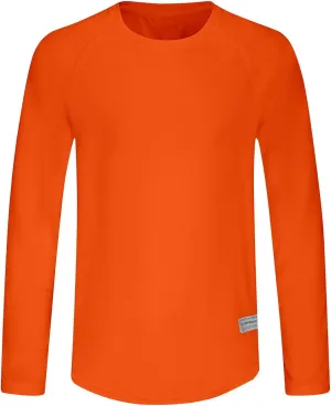 Men's Workout Running Shirts Quick Dry Moisture Wicking T-Shirts Gym Athletic UV Sun Protection Long Sleeve Shirts