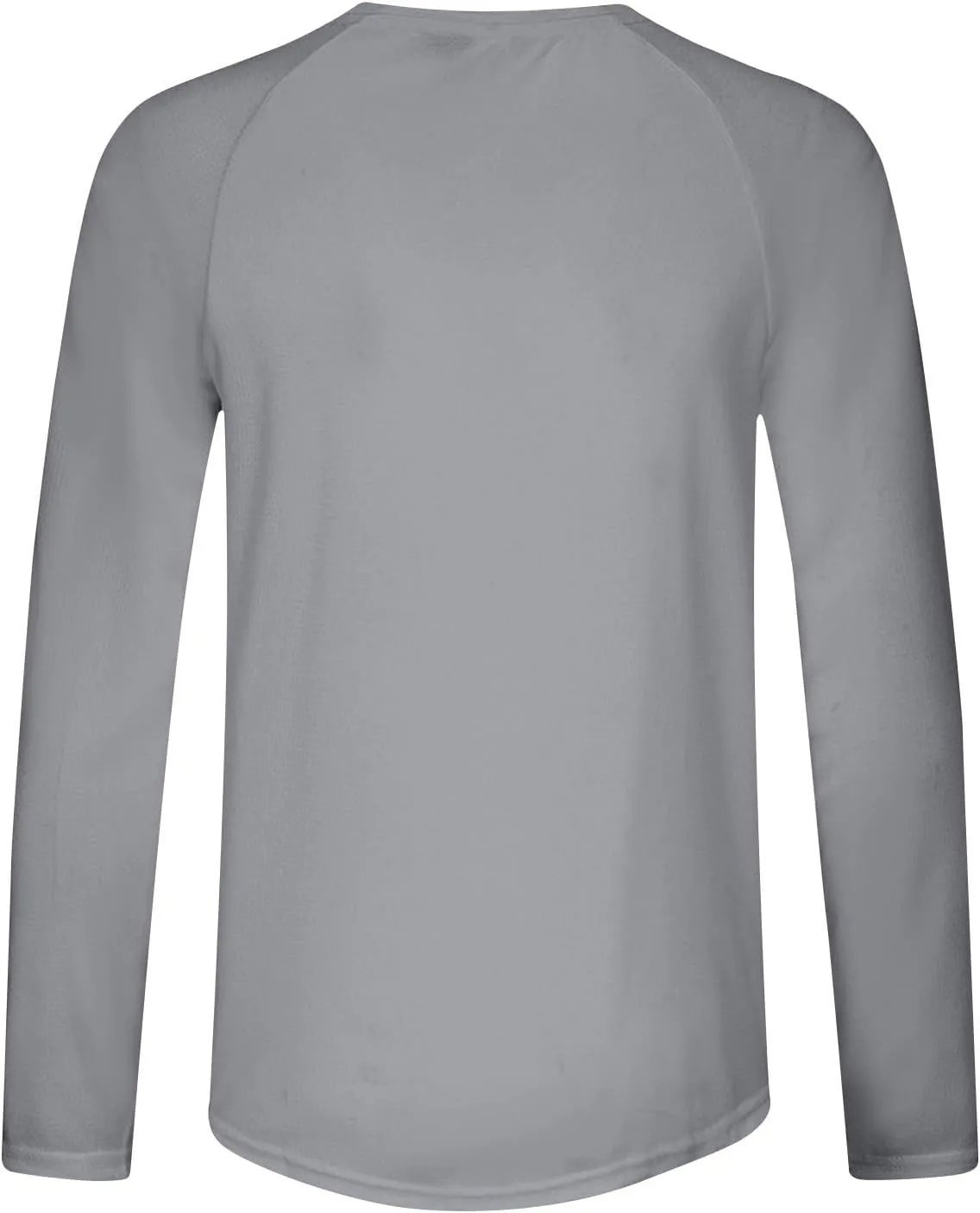Men's Workout Running Shirts Quick Dry Moisture Wicking T-Shirts Gym Athletic UV Sun Protection Long Sleeve Shirts