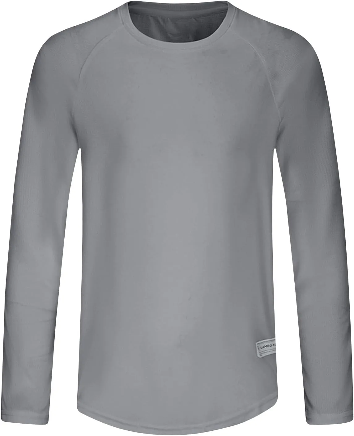 Men's Workout Running Shirts Quick Dry Moisture Wicking T-Shirts Gym Athletic UV Sun Protection Long Sleeve Shirts