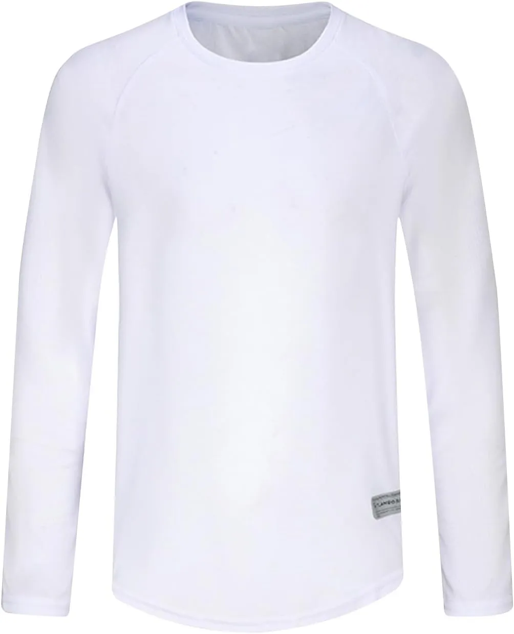 Men's Workout Running Shirts Quick Dry Moisture Wicking T-Shirts Gym Athletic UV Sun Protection Long Sleeve Shirts