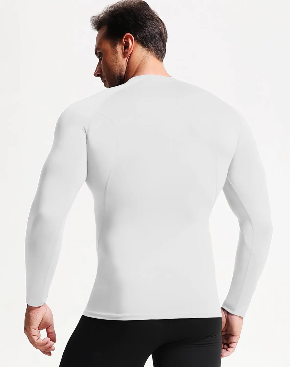NELEUS Men's 3 Pack Athletic Compression Shirt Running Shirts