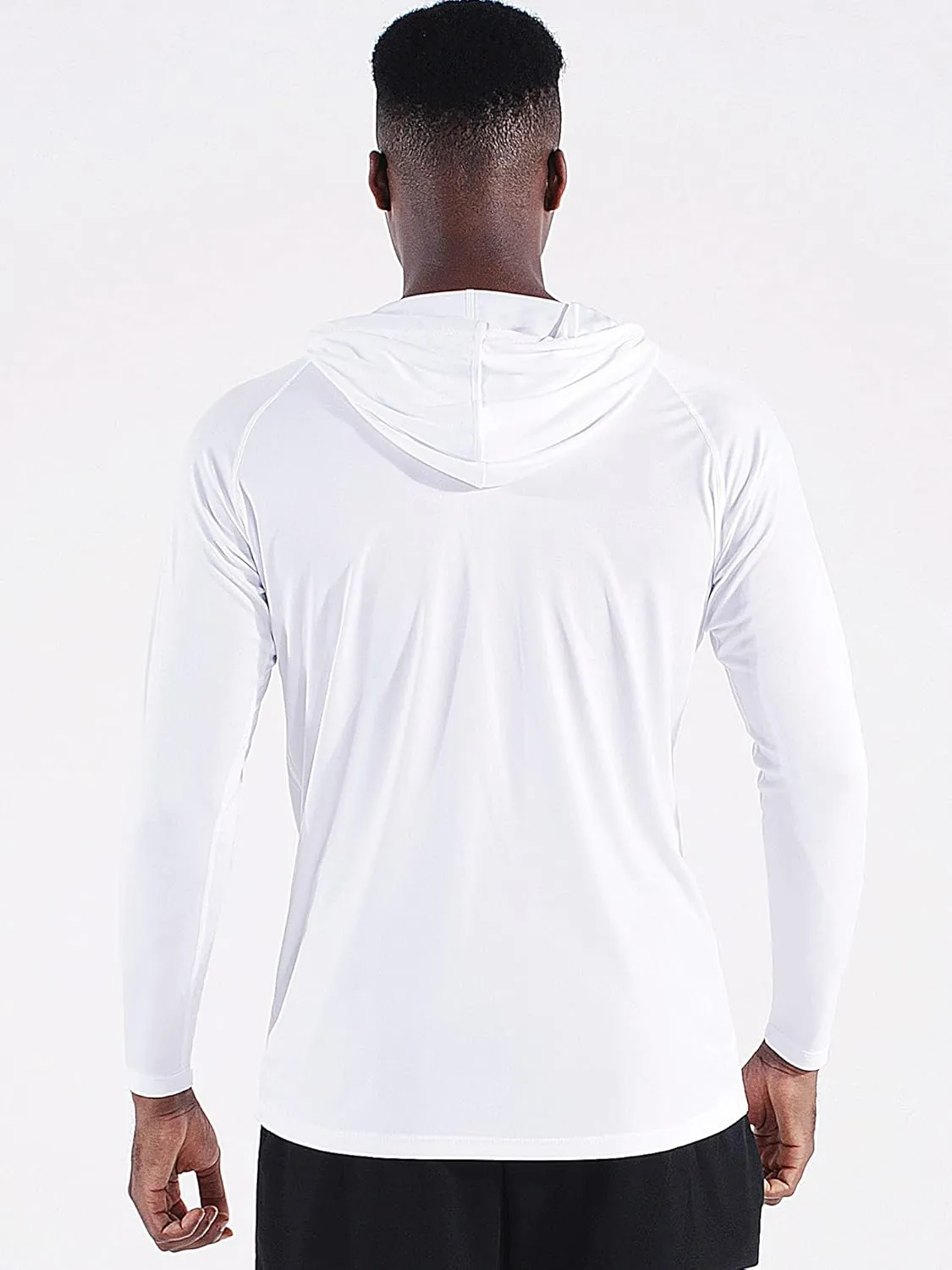 NELEUS Men's Running Shirt Long Sleeve Workout Shirts with Hoods