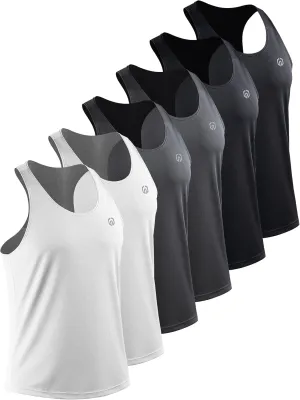 NELEUS Men's Workout Running Tank Top Sleeveless Gym Athletic Shirts