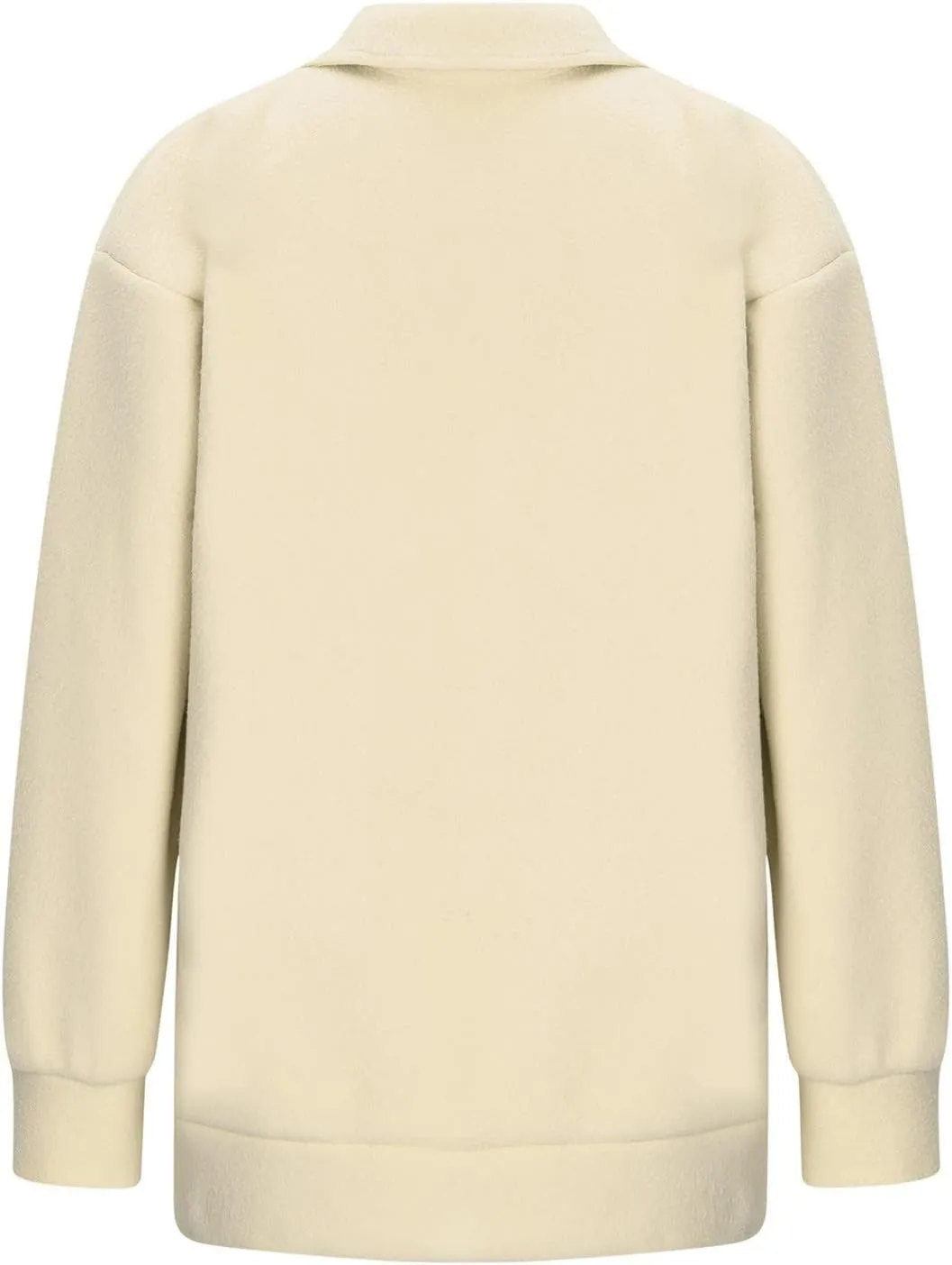 Oversized Sweatshirt For Women Trendy Half Zip Letter Pattern Pullover Long Sleeve Autumn Sweatshirt