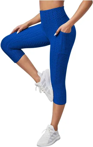 Scrunch Butt Lifting Workout Seamless Ruched Leggings for Women High Waisted Yoga Pants Tummy Control Pants
