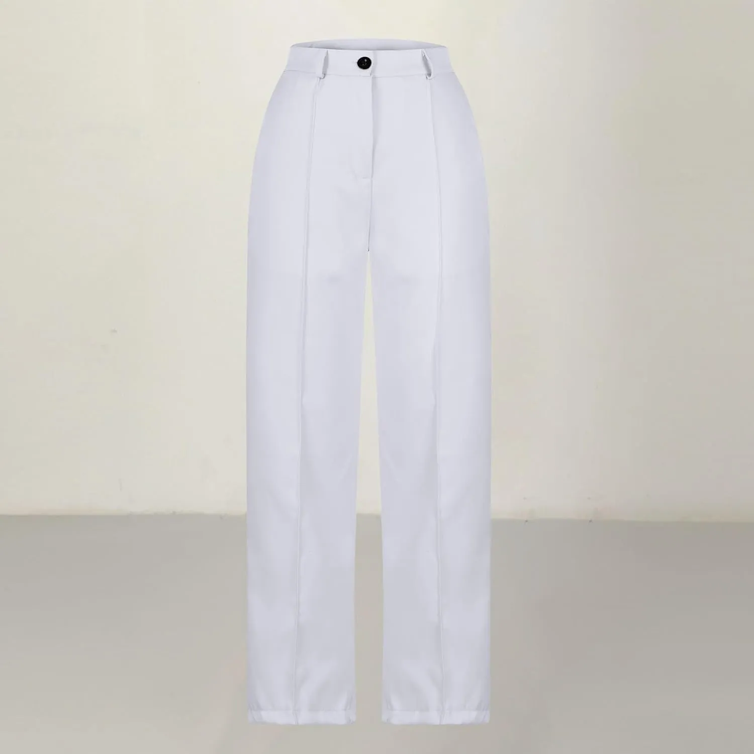 Suit Pants for Women High Waisted Business Casual Pants Work Pants Loose Elegant Formal Summer Pants with Pockets