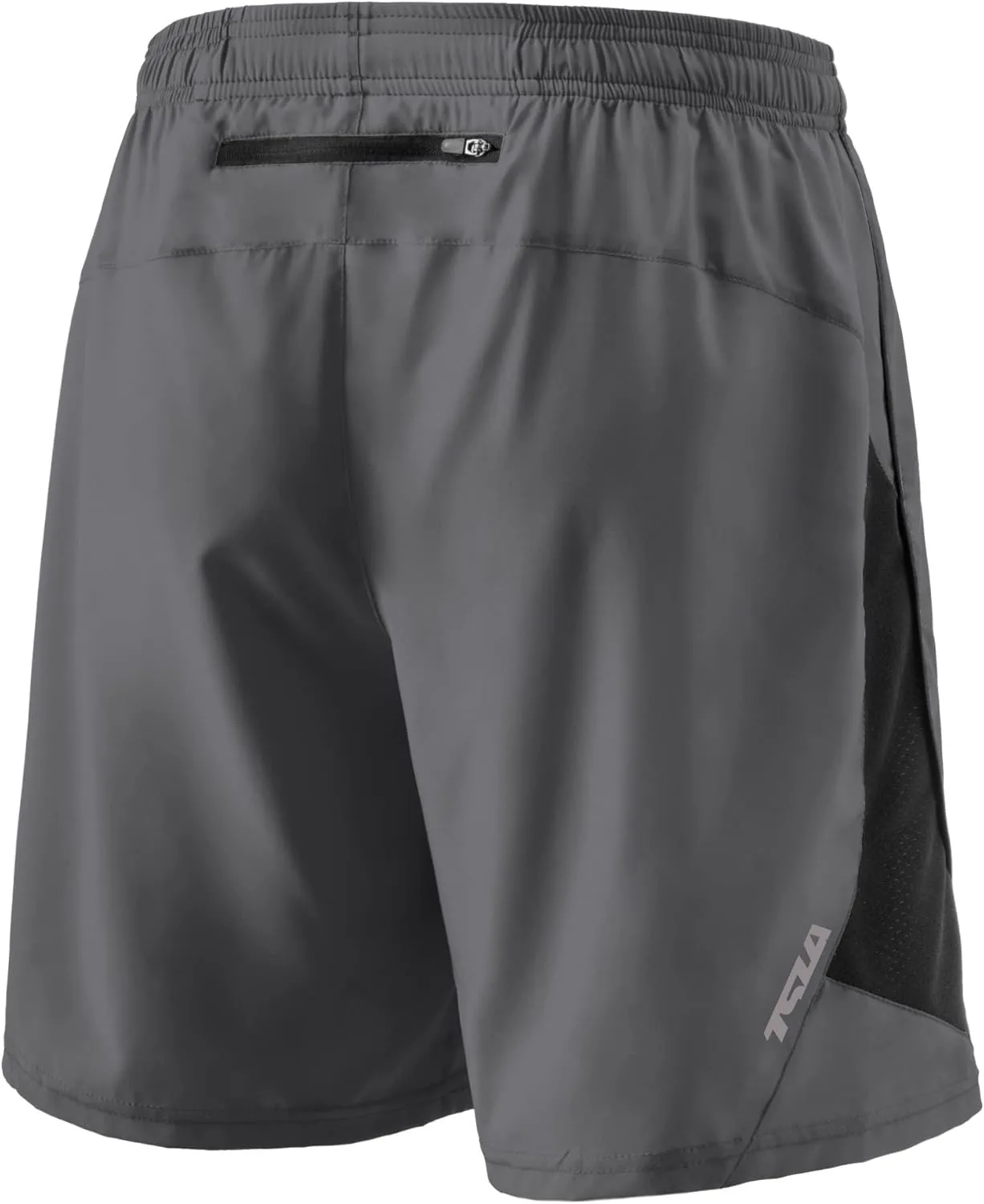 TSLA Men's Active Running Shorts, Training Exercise Workout Shorts, Quick Dry Gym Athletic Performance Shorts with Pockets