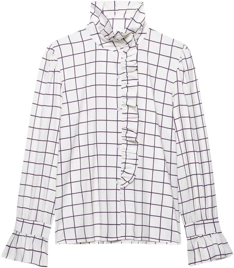 Woman Shirt Slim Long Sleeve Blouses