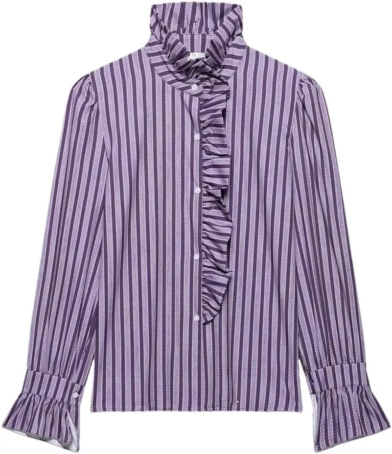 Woman Shirt Slim Long Sleeve Blouses