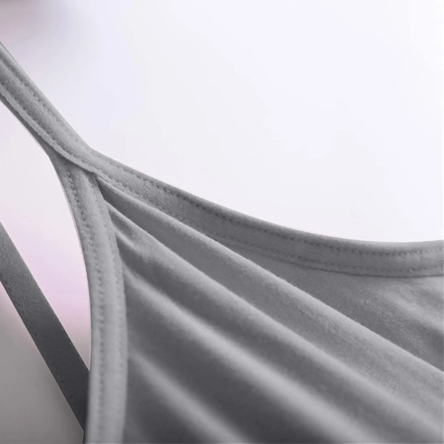 Women Camisole with Built in Bra Adjustable Spaghetti Straps Cami Tank Tops Layer Cami with Shelf Bra Underwear Vest