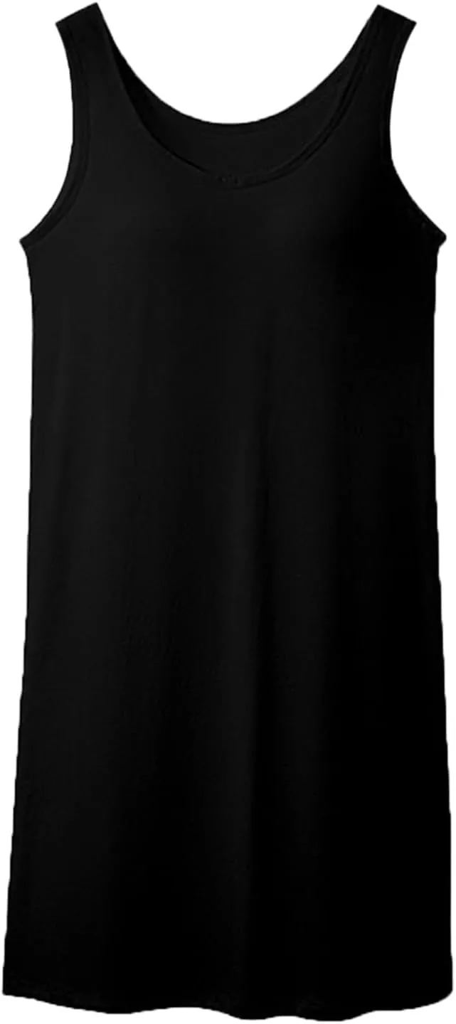 Women Shelf Bra Camisoles Tops Adjustable Spaghetti Strap Cami Tank Tops Breathable Cotton Undershirt