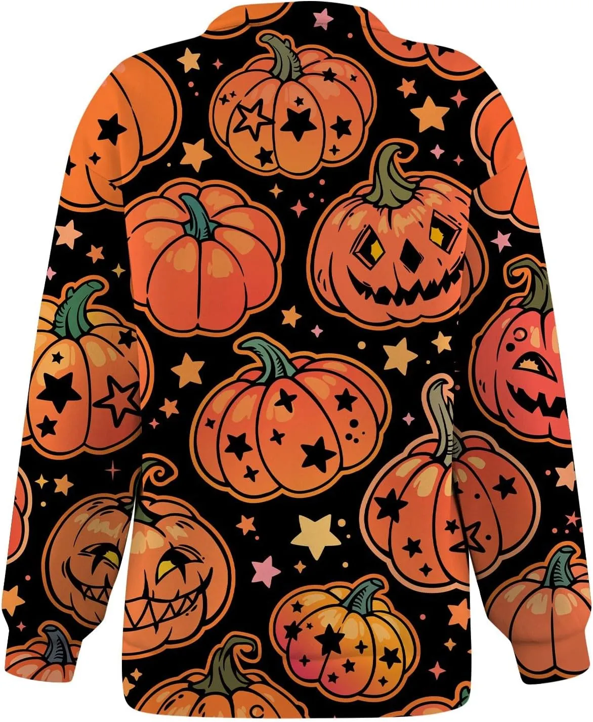 Womens Halloween Sweatshirt Fashion Half Zip I See Ghosts Pullover Casual Autumn Loose Plus Size Sweatshirt