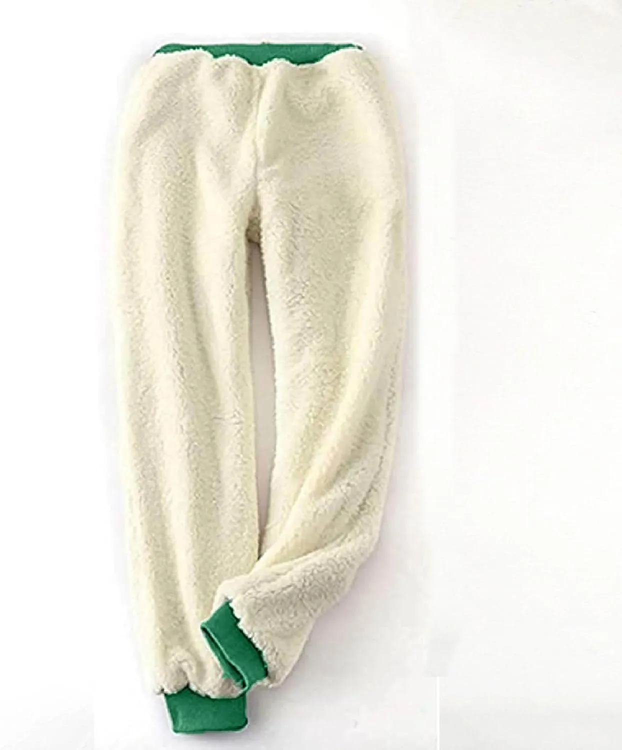 Women's Warm Sherpa Lined Pants Fleece Jogger Pants Thick Sweatpants Drawstring Trousers Athletic Joggers Winter Pants