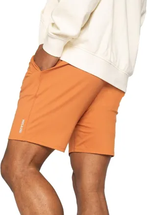 YOGA CROW Men's Swerve Yoga Training Shorts w/Non-Restrictive Inner Liner - 7" Inseam - Workout, Gym, Running, Training
