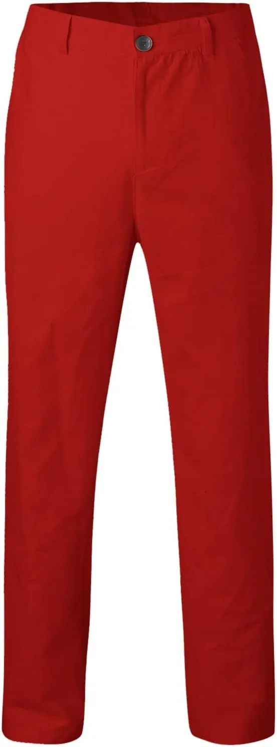 ZYXTIM Mens Formal Trousers Smart Casual Formal Pants Tapered Leg Flat Front Winkle Free Business Office Work Dress Pants